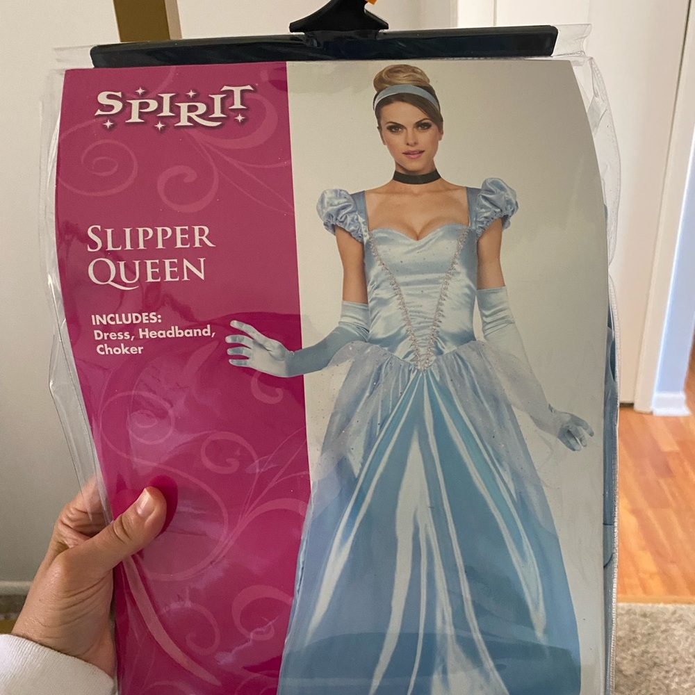 Spirit Slipper Queen Costume - Light Blue